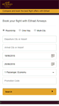 Mobile Screenshot of flights.etihad.com